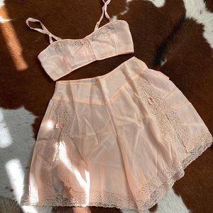 Vintage lingerie set